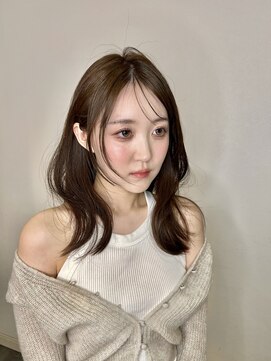 ミチオノザワヘアサロンギンザ 静岡店(Michio Nozawa HAIR SALON Ginza) 韓国風ゆるつやカール/ヨシンモリ/レイヤーカット