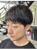 メンズショートマッシュ