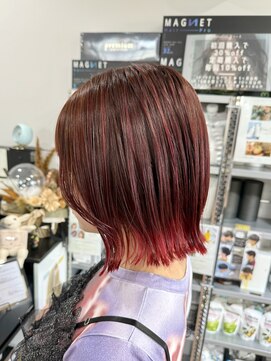 イブヘアー(eve hair) ☆レッドカラー/エンドカラー