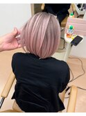 結わくだけで簡単楽ちん！ホワイトパールブロンドシャドールーツ