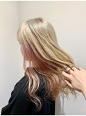 ツートンカラー，ホワイトベージュ，ペールピンク【草加】