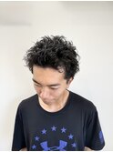 スパイキーパーマ