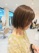 カムバイネオリーブ 溝の口店(Cam by neolive)&nbsp;☆ミルクティーベージュ・レイヤーボブ・☆