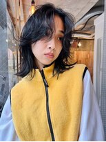 ヒュージ 三軒茶屋(huge)&nbsp;ニュアンスパーマ/レイヤーカット/大人かわいい/レイヤー