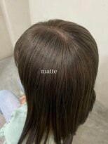 ソイクフ 四条大宮店(SOY-KUFU)&nbsp;20代30代40代◎大人マットのツヤ髪ニュアンスカラー