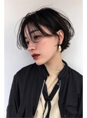 アンニュイな雰囲気が◎ハンサムショート