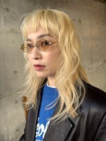 ケイトミラー(KATE Mirror)&nbsp;【KANON】ミニバング顔まわりレイヤーハイトーンロング