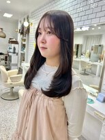 ロマーリ 倉敷(LOMARLIE)&nbsp;ハッシュカット20代30代40代ダークオリーブベージュカラー