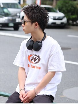 men's salon es. 新宿 メンズカット/メンズパーマ/メンズヘア【メンズサロン エス】 ニュアンスパーマ/波巻きツイストスパイラル[新宿/メンズ/men's]