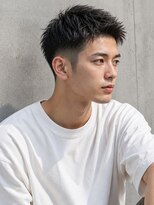 インアンドヤング 栄(in&yang) 刈り上げショートショートアップバングスパイキーショート