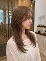 ルチア ヘア フィル 天王寺店(Lucia hair fill)&nbsp;ミディアム顔まわりレイヤーハッシュカット髪質改善天王寺阿倍野