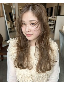 マッシュ グランバーズ 布施(MASHU GRANDVASE)の写真/《赤みを抑えた柔らか透明感カラー☆》ツヤ感プラス！あなただけに似合うをご提案☆