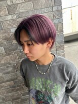 タグ(Tag) wcolor Lavender × black