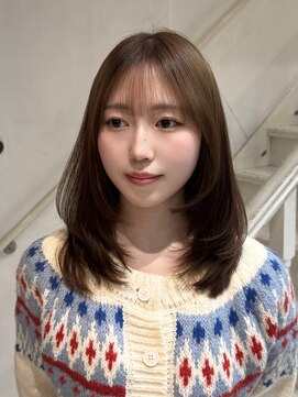 シュガソル 元町三宮(syugasol) 着物ヘア/大人ガーリー/ダークアッシュ/似合わせカット/元町三宮