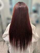 ラニシス ヘアー(Lanisis Hair) ワインレッド!!!