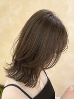 ビュートリアム265(BEAUTRIUM 265)&nbsp;●外国人風フレンチバング/くびれミディアムレイヤーカット