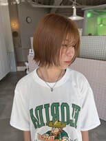 ルトワフクロマチ(Lutowa Fukuromachi) ダークパープル/ナチュラルショート/ミルクブラウン/夏/広島袋町