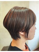 エルアール コウベ(LR KOBE) 超高濃度水素ケアカラー立体ショートボブ 【40代50代60代】