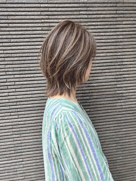 クリュウゲート 吉祥寺店(KURYU GATE) 毛束感レイヤーボブ｜大人ショートボブ