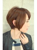 大人小顔ショート