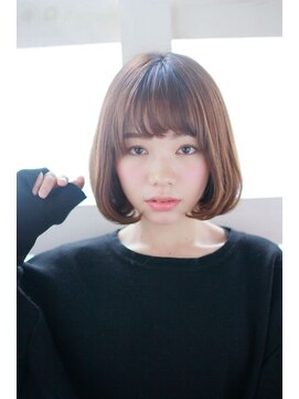 アウラ(Aula by marbles) 重めワンカールボブ[横浜美容室30代40代50代]