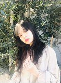 フェイスラインカラー　インナーカラー【葛西】