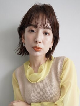 エル 横浜(eL) 【eL 横浜】シースルー　ひし形　外はね　ボブ　(大島)