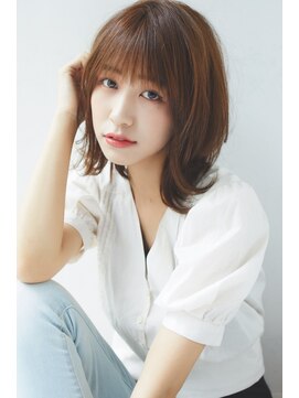 コムマティス 恵比寿ガーデンプレイス(Comme Matisse) ボブ/カーキグレージュ/大人かわいい[恵比寿/恵比寿駅]