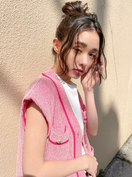 レニーバイエース(LANY by ACE) お団子×ベージュ