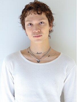 ヘアサロン ガリカ 表参道(hair salon Gallica) 【Gallica】おしゃれカーリーウルフマッシュ×透明感ベージュ