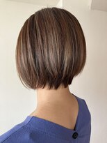 ヘアースペースブルーム プリュス 石橋店(HAIR SPACE BLOOM plus) 【石橋/ハイライトカラー】デザインカラー白髪ぼかしハイライト