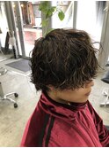 重め波巻きマッシュ