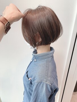 ステア ケース(stair case) 【馬場】大人かわいいナチュラルハンサムショート丸み