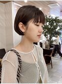ミニボブ/ショートボブ/ボブヘア/ショートヘア/銀座