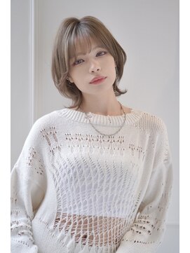 ニューヨークニューヨーク なんば道頓堀店(NYNY) くびれボブ×ソフトグレージュ