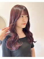 ガーランド (Garland) 暖色カラー/ピンクベージュ/前髪/レイヤーカット/原宿神宮前