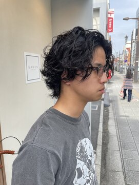 カレンアンドエクラート 大宮(KAREN&ECLART) メンズルードパーマ