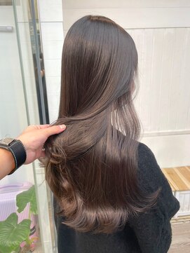 ナンバー イル デュッカ 札幌(N° il duca) ダークアッシュシアーカラーセミディTOKIOケラスターゼケアプロ