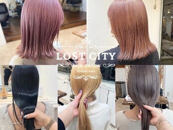 ロストシティ 横浜(LOST CITY)の写真/HOT PEPPER Beauty AWARD 2025 BEST SALON SILVER Prize受賞＊【色落ちも楽しめるカラー】【艶っぽcolor】