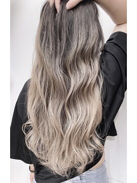 エイト 藤沢店(EIGHT fujisawa) 【EIGHT藤沢】竹内ケンゴ  バレイヤージュ ミルクティーベージュ