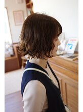 ハスコ(husco) ボブ×パーマ