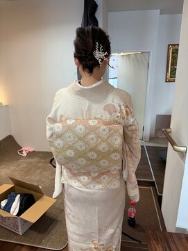 バグース(BAGUS) 七五三参りの着付け＆ヘアアレンジ