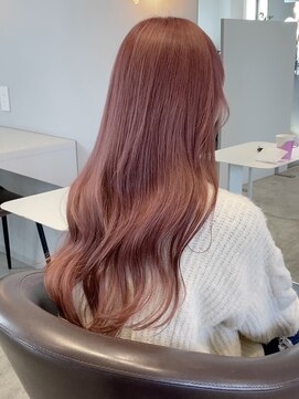 ケリーアン 太田(kelly.un) ペールピンク / シアーカラー / ハイトーン / ウェーブヘア