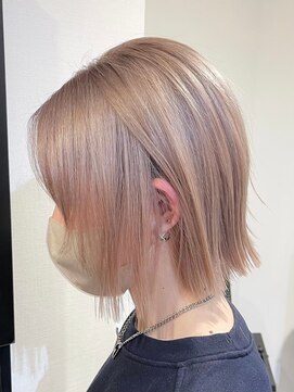 ロイス 渋谷(ROIS) ボブルフ/ネビージュ/小顔/ワンレン/スモーキーアッシュ[渋谷駅]