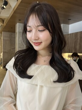 グランド(GRAND) レイヤーカット/小顔カット/ネビージュ/黒髪【大本】