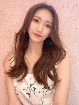 シー バイ ロンド 新宿(Sea by Lond) くびれヘア/透明感カラー/ベージュ