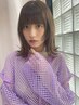 【頭皮&ヘアケア】カット+カラー+サブリミックtr+炭酸スパ(15分)