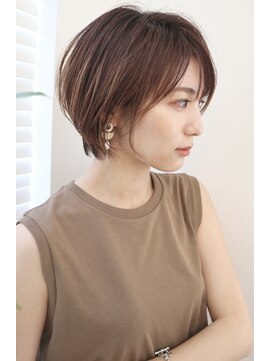 ミチオ ノザワ ヘアサロン ギンザ(Michio Nozawa HAIR SALON Ginza) 大人丸みショートボブ×似合わせカット【瀧上丈司】