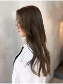 顔周りレイヤー韓国ヘア美髪ロング_ba471751