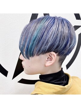 アルケム 学芸大学(AlChem) 【Hana指名】紫とシルバーにターコイズ[学芸大学前/ハイトーン]